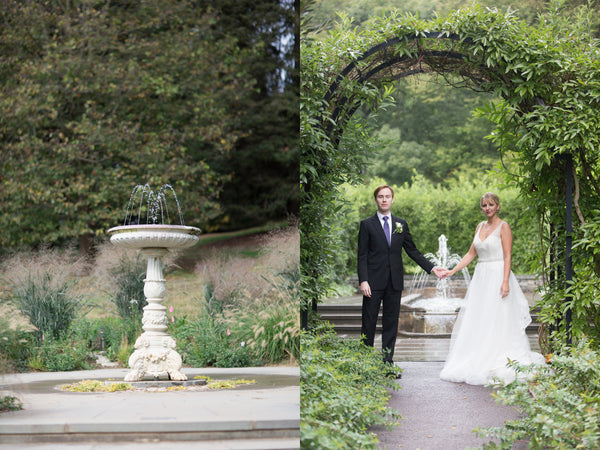 Elegant Styled Wedding Shoot at The Morris Arboretum | Tallulah Ketubahs