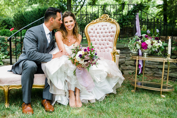 English Garden Party Styled Shoot at Bolingbroke Mansion | Tallulah Ketubahs