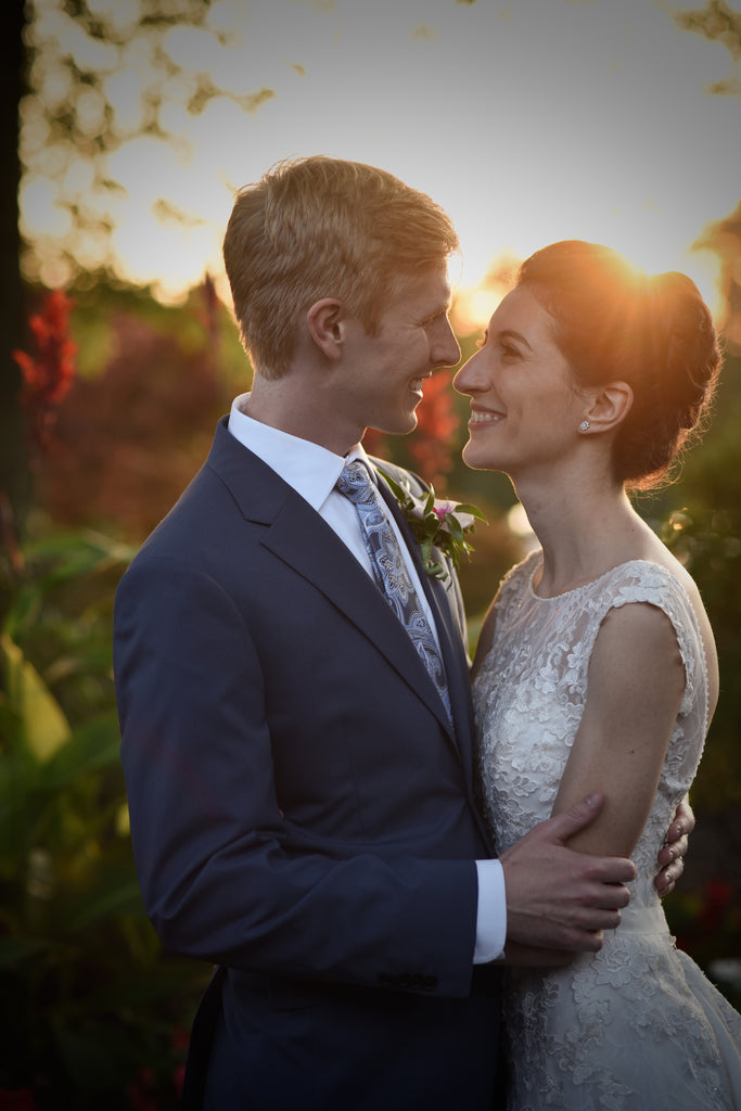 Margalit & David - August Interfaith Wedding at Edgewood Country Club | Tallulah Ketubahs