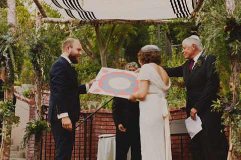 Custom Art Nouveau Ketubah