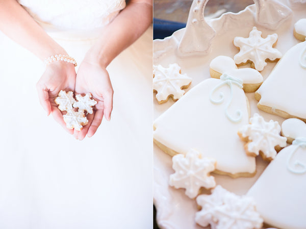 My Favorite Things Styled Shoot at the Merion Tribute House | Bridal Sugar Cookies | Tallulah Ketubahs