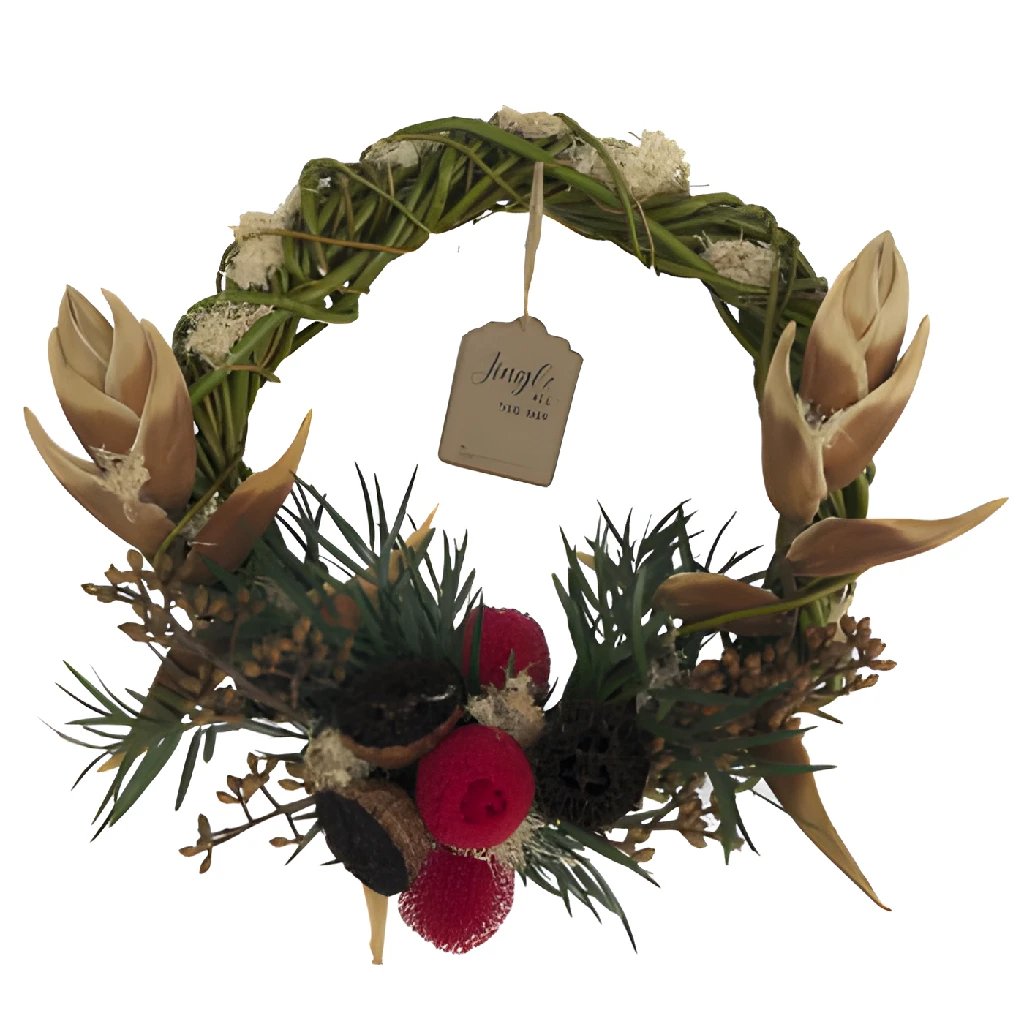 Enchanted Woods Dried Wreath