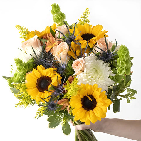 Sun and Smiles Sunflower Bouquet
