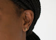 Aster studs - silver