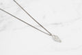 SAMPLE SALE! Heart necklace - silver