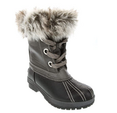 Load image into Gallery viewer, Black Colored Milly Women&#39;s Snow Boots
