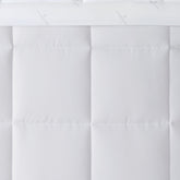 White Super Soft Down Alternative Comforter SW close up view
