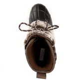  dark brown Willette Winter Boots bird&#39;s eye view
