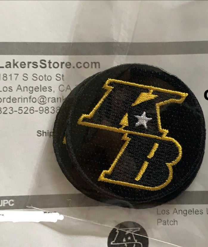 kobe lakers patch