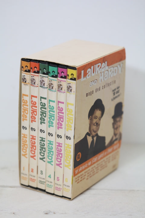 Geneeskunde Vader haspel Tweedehands Kinderspullen Mega DVD box Laurel & Hardy | Samenduurzaam