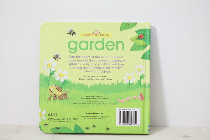 Opheldering Interesseren ondernemen Tweedehands Engelstalige Kinderboeken Child Books Garden | Usborne look and  say