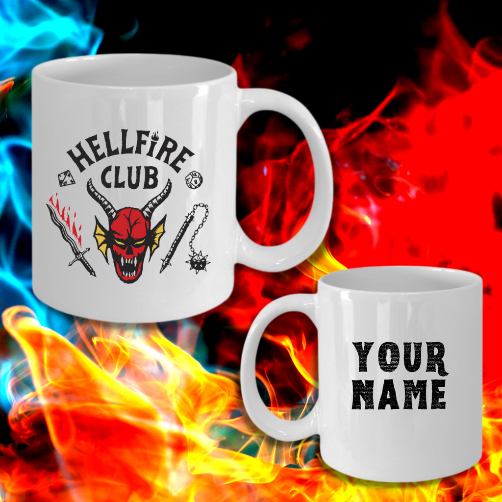 Personalised Hellfire Club Mug