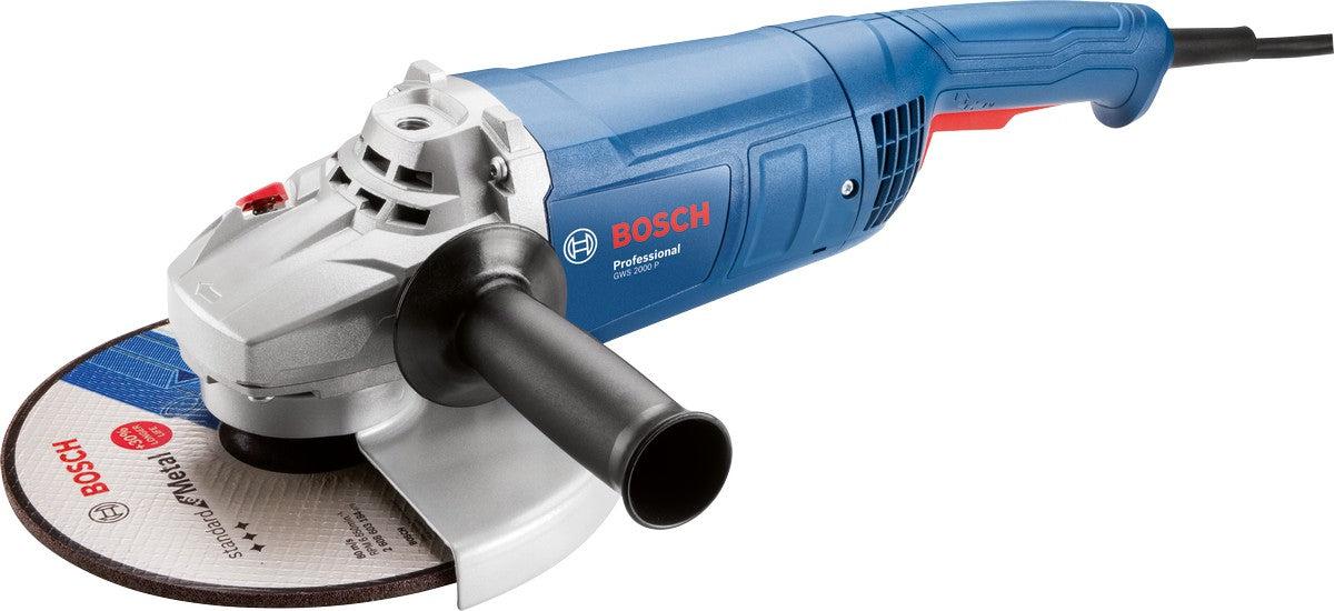 Havoc Zwaaien Oprichter Bosch Professional GWS 2000 P Haakse Slijper 230mm 2000W - 06018F2100  kopen? | Mastertools.nl