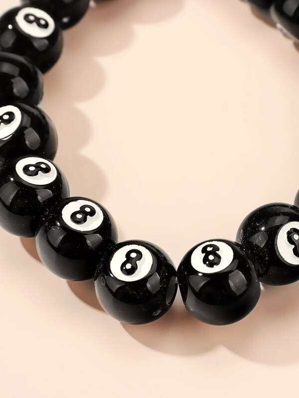 Number Design Beaded Bracelet - INS | Online Fashion Free Shipping Clothing, Dresses, Tops, Shoes