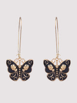 Women's Earrings Halloween Funny Butterfly Skull Earrings - Earrings - INS | Online Fashion Free Shipping Clothing, Dresses, Tops, Shoes - 07/09/2021 - Accs & Jewelry - color-black_gold