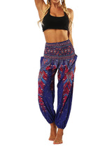 Women's Pants Indonesian Style Printed Bloomers Pants - MsDressly