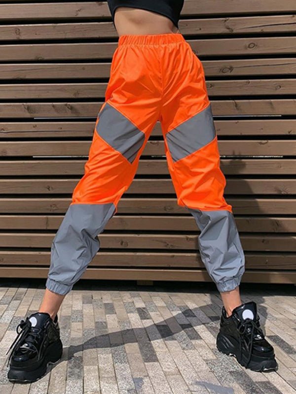 Women's Pants Sports Splicing Casual Waist Pants - Pants - Instastyled | Online Fashion Free Shipping Clothing, Dresses, Tops, Shoes - 26/12/2022 - 30-40 - bottoms