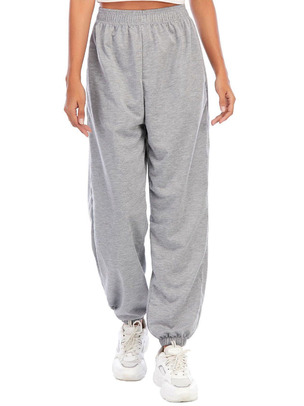 Women's Pure Color Comfort Ankle Banded Sweatpant - INS | Online Fashion Free Shipping Clothing, Dresses, Tops, Shoes