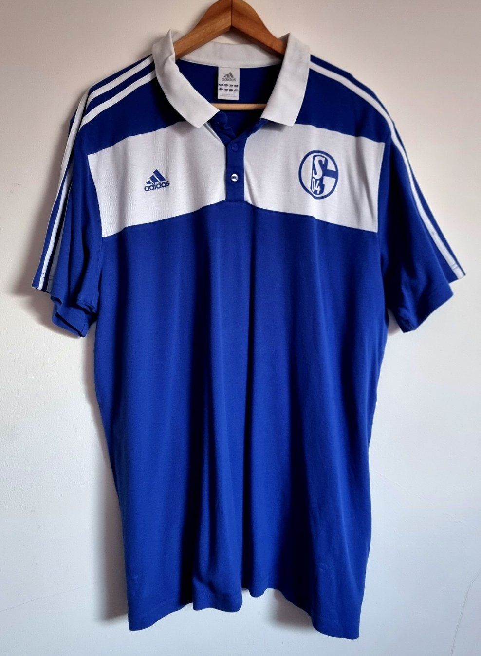 Ongehoorzaamheid een miljard Sympton Adidas Schalke 04 10/11 Polo Shirt XXL – Granny's Football Store