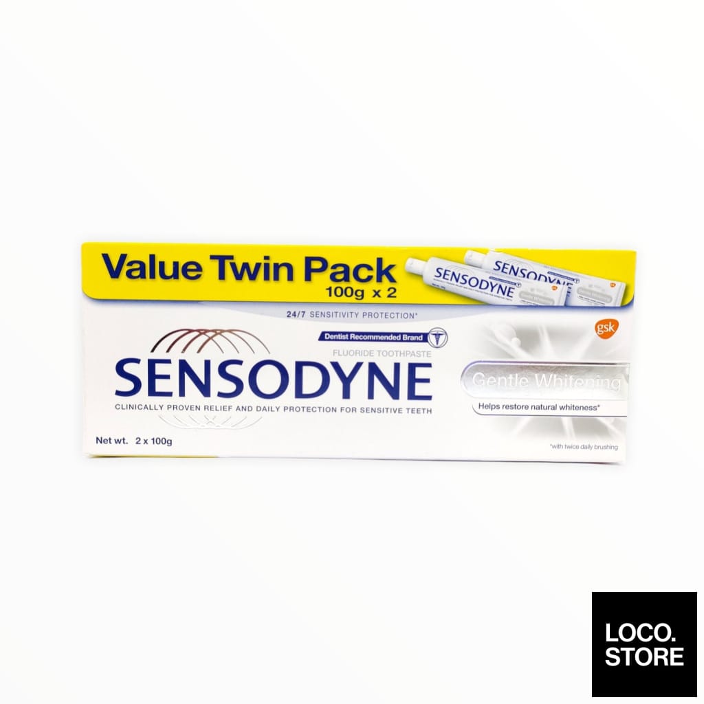 SENSODYNE Gentle White 100g x 2 センソダイン - 口臭防止