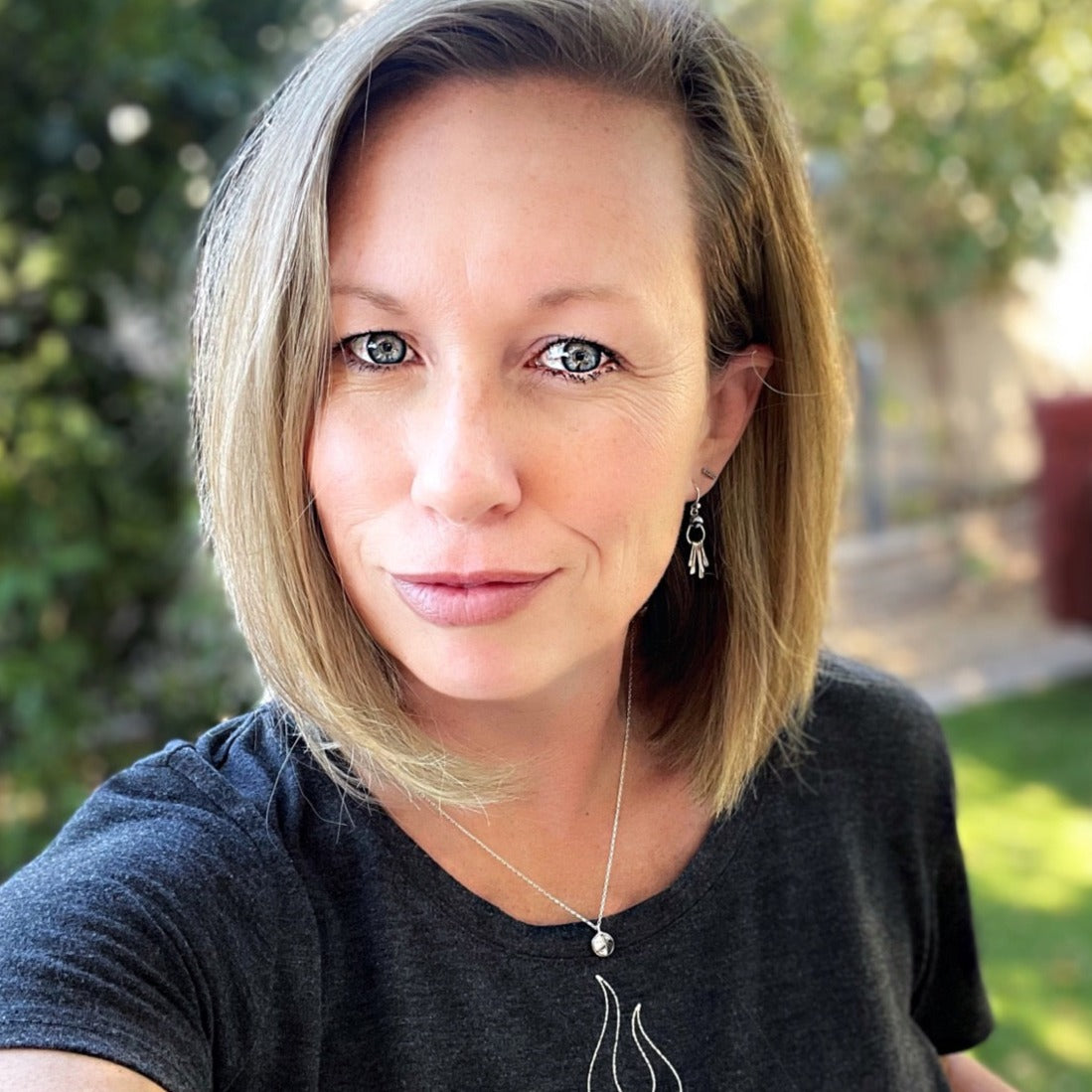 You Spin Me Round {white buffalo} Necklace
