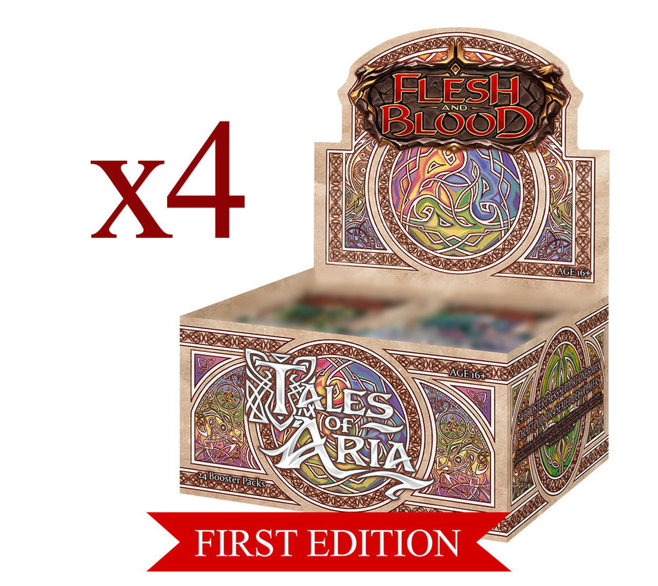 Flesh and Blood - Tales of Aria (1st Edition) Booster Case – Storm