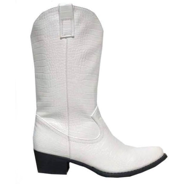 Vex western boots white Witte cowboy laarsjes – 22