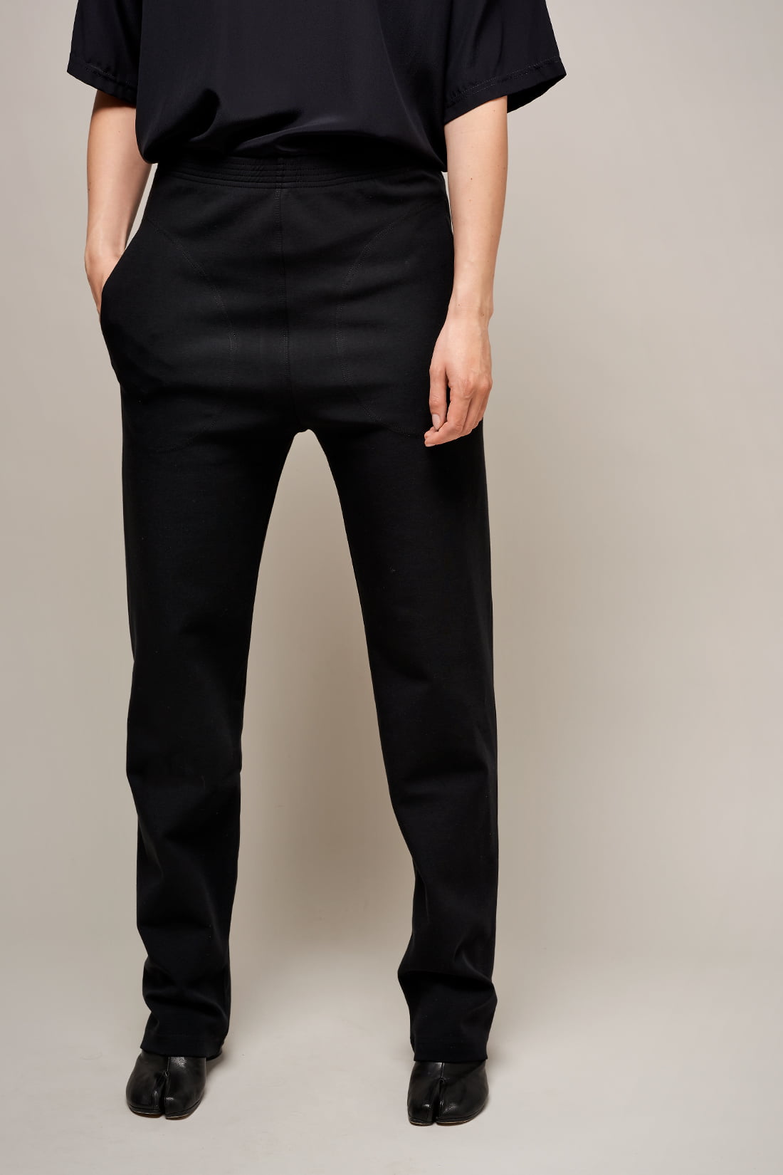 trousers Relax black lycra