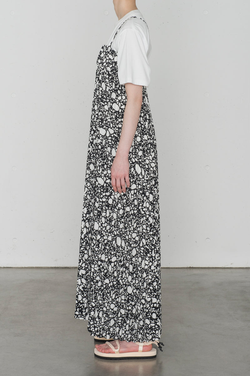 PEBBLE PRINTED MAXI DRESS