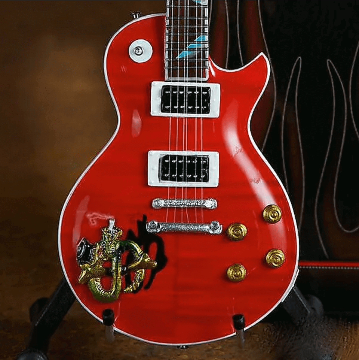 slash red guitar