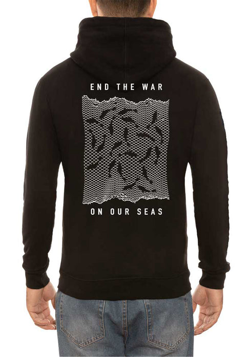 Felpa Unisex Seaspiracy End the War on Our Seas | Nera