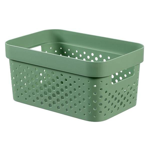 Pelagisch Analist Slordig Curver infinity box dots 4.5 Ltr. - 100% Recycled groen