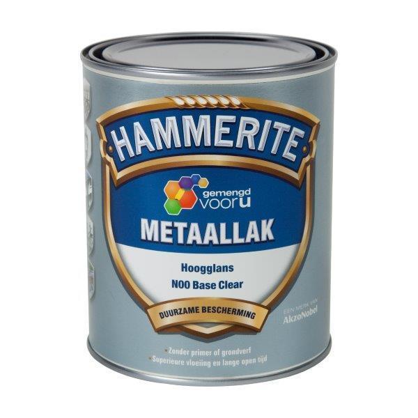 Hammerite metaallak basis n00 -1ltr Bouwhof