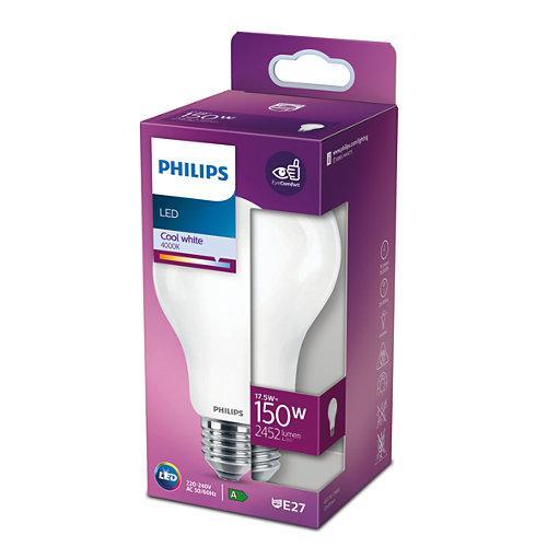 Haat Beschietingen Slagschip Philips led lamp e27 mat 150w koel wit licht | Bouwhof