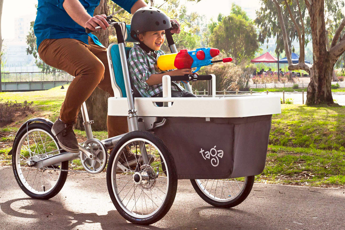 taga family electric cargo bike