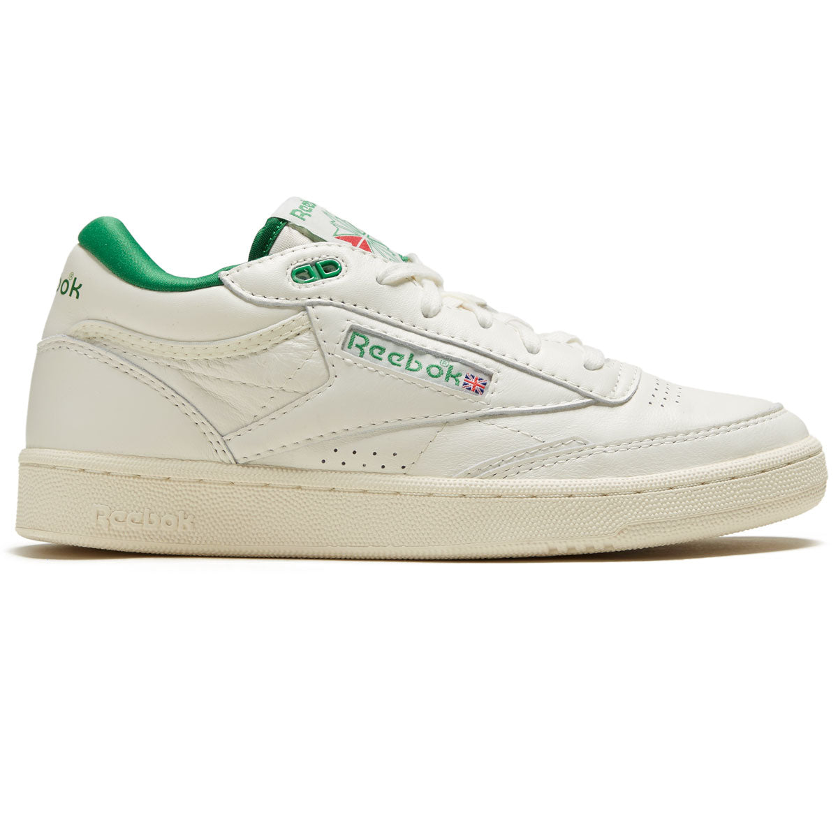 Reebok Club C Mid II Shoes - Chalk/Glen White – CCS