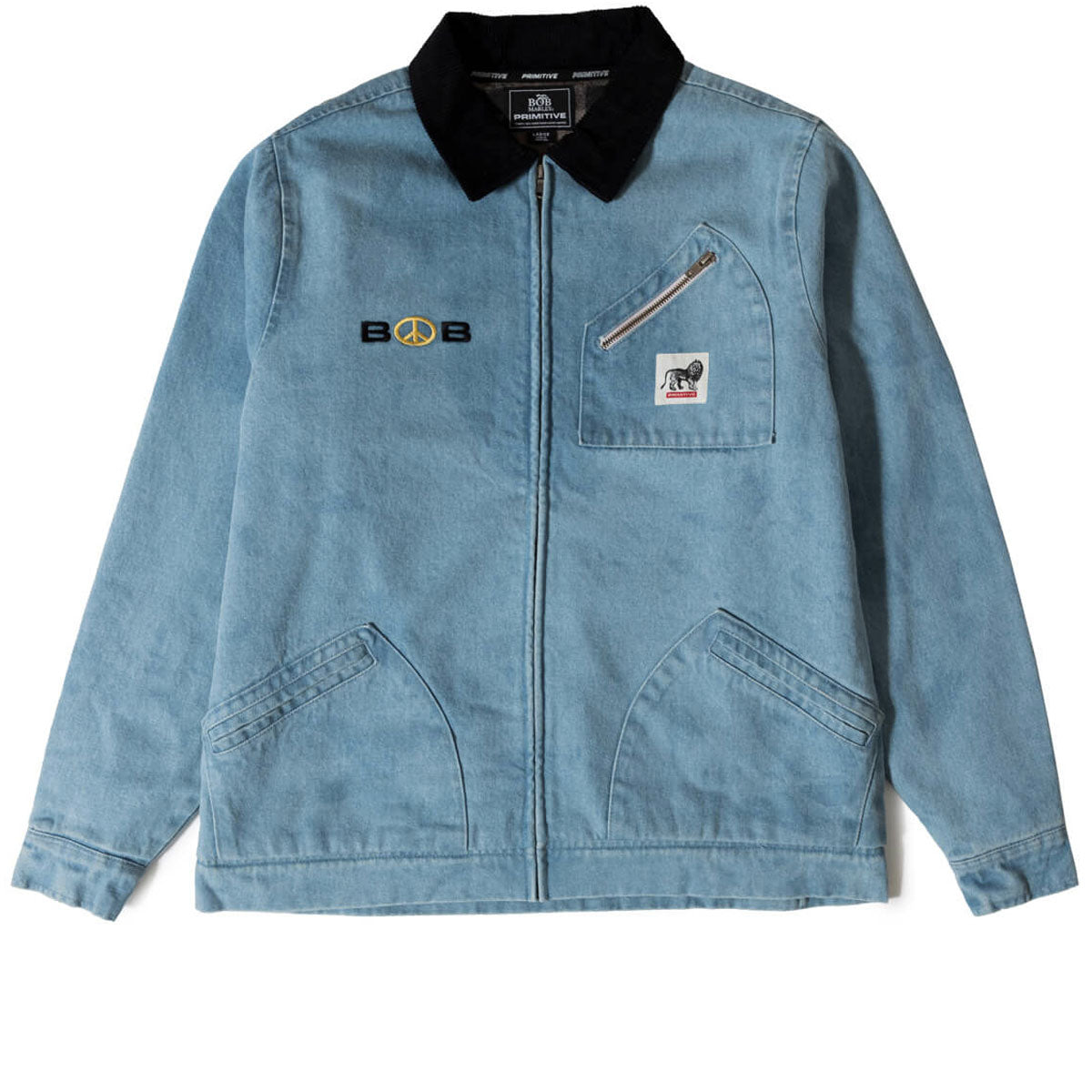 Primitive x Bob Marley Stand Up Jacket - Denim