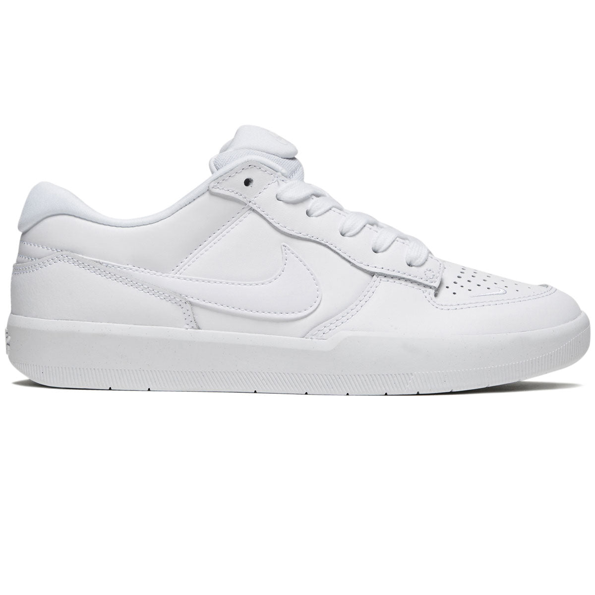Nike SB 58 Premium Leather Shoes - White/White/White/White CCS