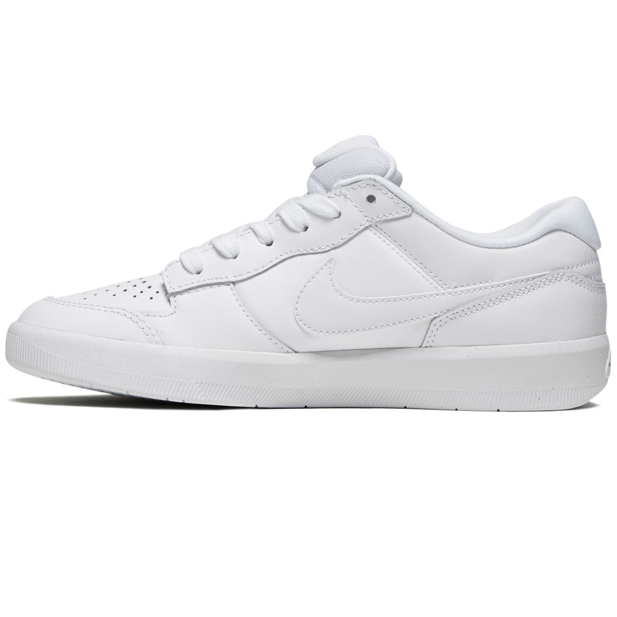 SB Force 58 Premium Leather Shoes - White/White/White/White – CCS