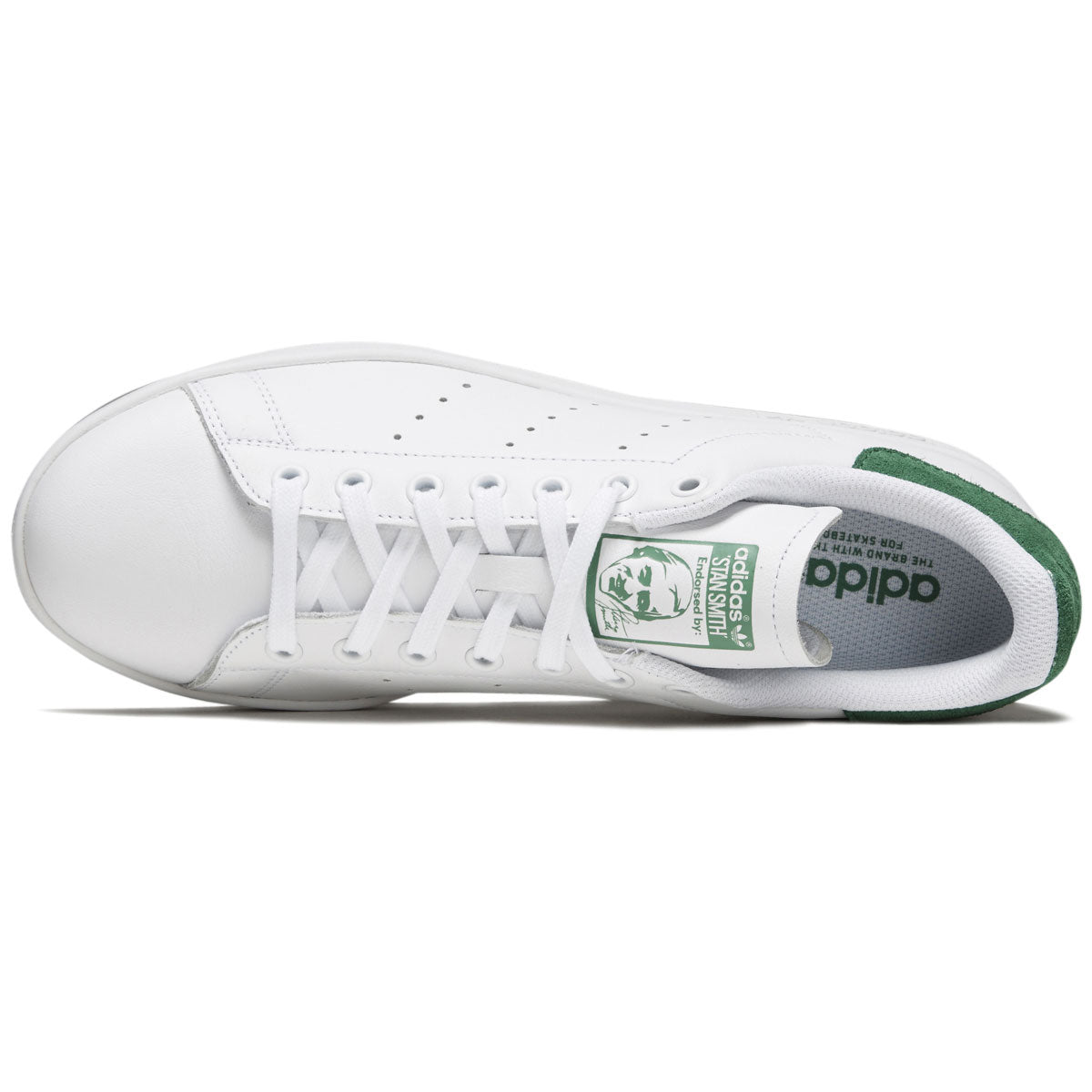 koper Martelaar doel Adidas Stan Smith Adv Shoes - White/White/Green – CCS