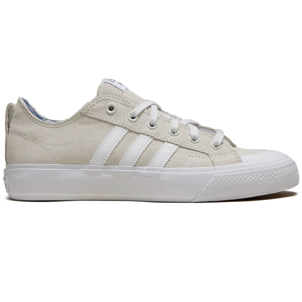 bancarrota Compuesto Colector Adidas Nizza Low ADV Shoes - Crystal White/White/White – CCS