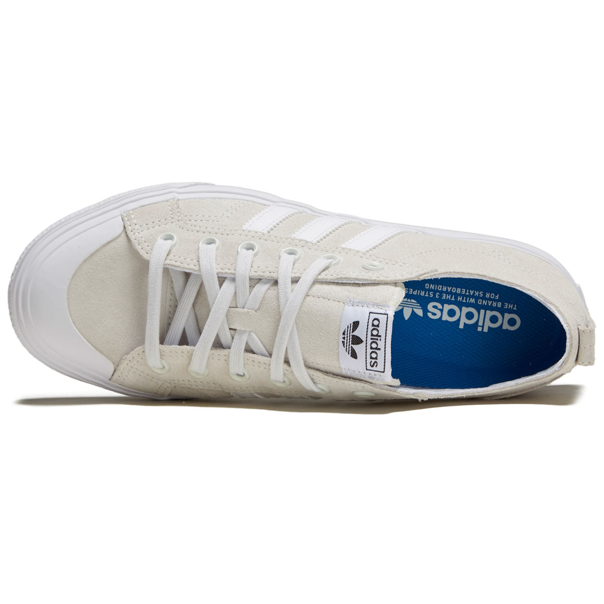 Onverenigbaar neutrale agitatie Adidas Nizza Low ADV Shoes - Crystal White/White/White – CCS