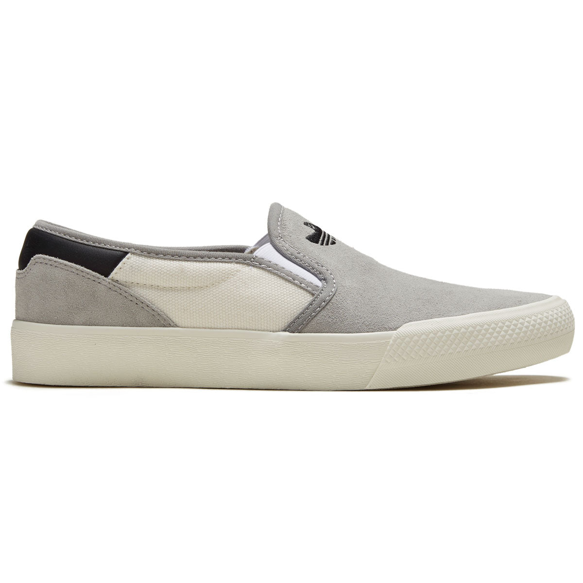 Adidas Shmoofoil Slip On Shoes - Solid Grey/Chalk White/Core Black –