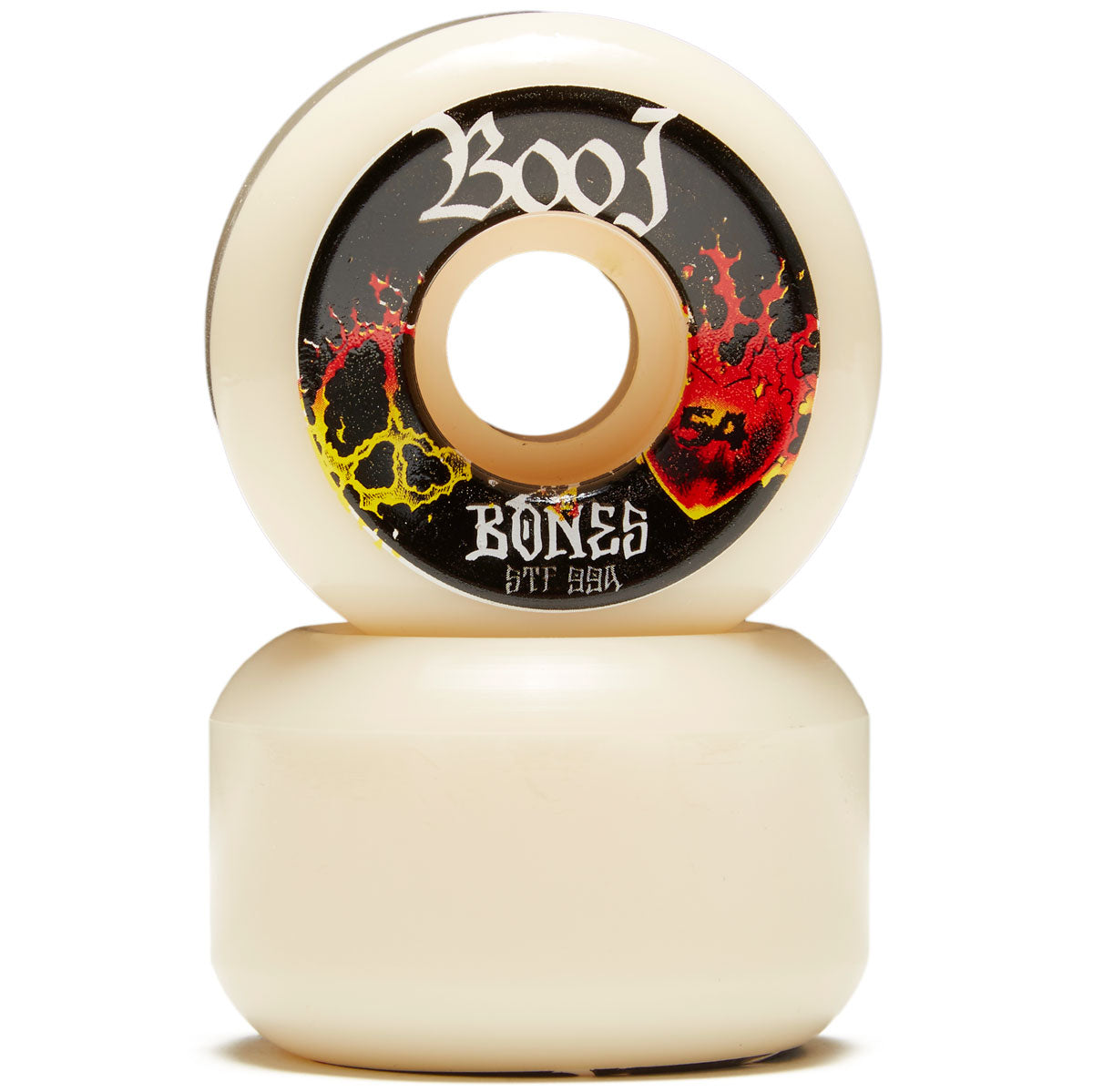 Bones Boo Heart & 99A V6 Wide-Cut Skateboard Wheels - 54mm – CCS