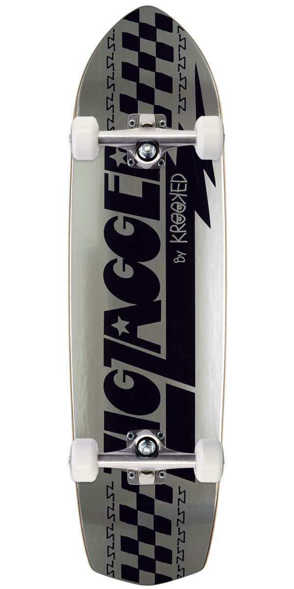 新品 希少 KROOKED ZIGZAGGER 8.62 SILVER FOIL セール特価