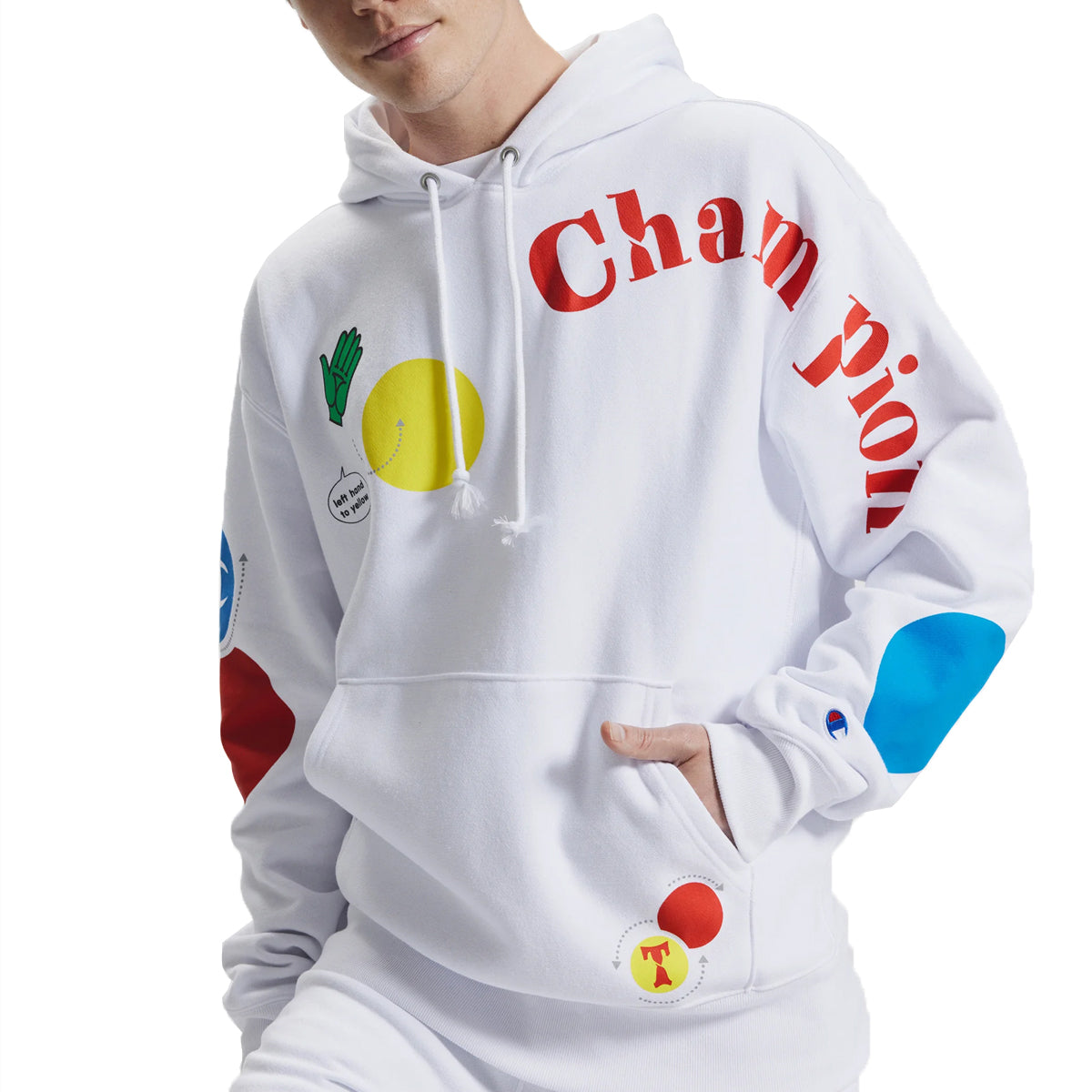 champion multicolor hoodie