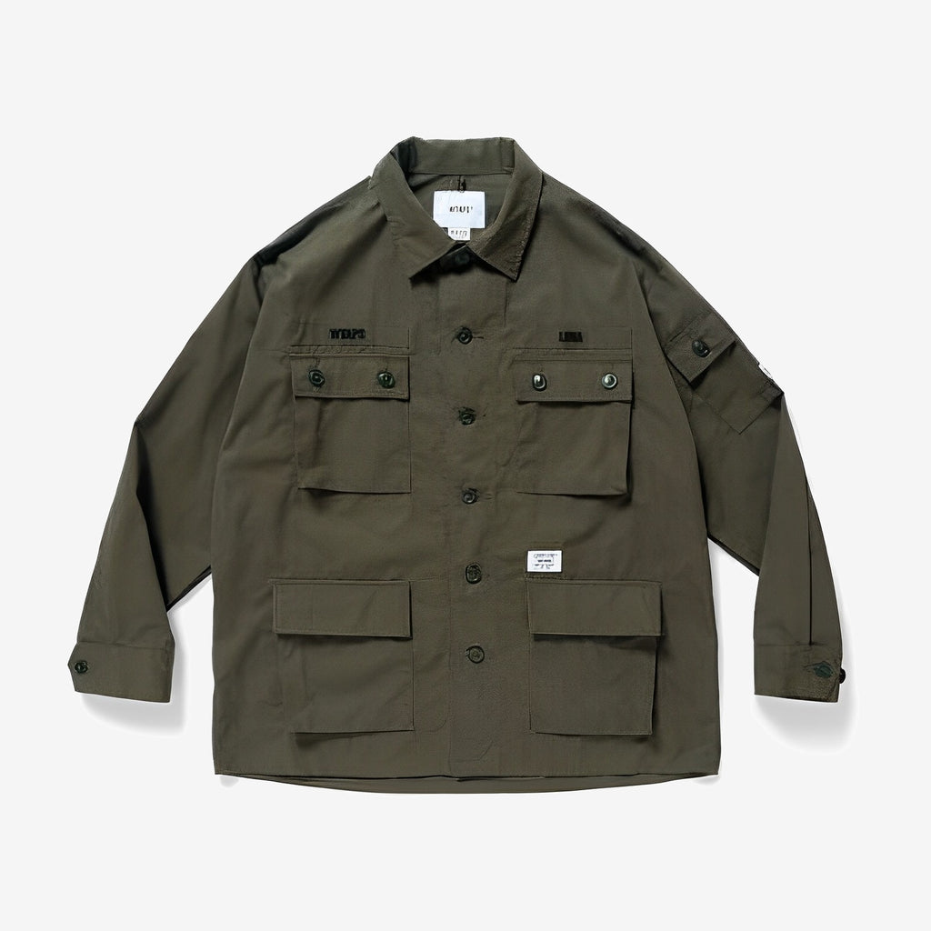 現貨】WTAPS 2018SS JUNGLE LS / SHIRT. COPO. WEATHER 四口袋襯衫– 小