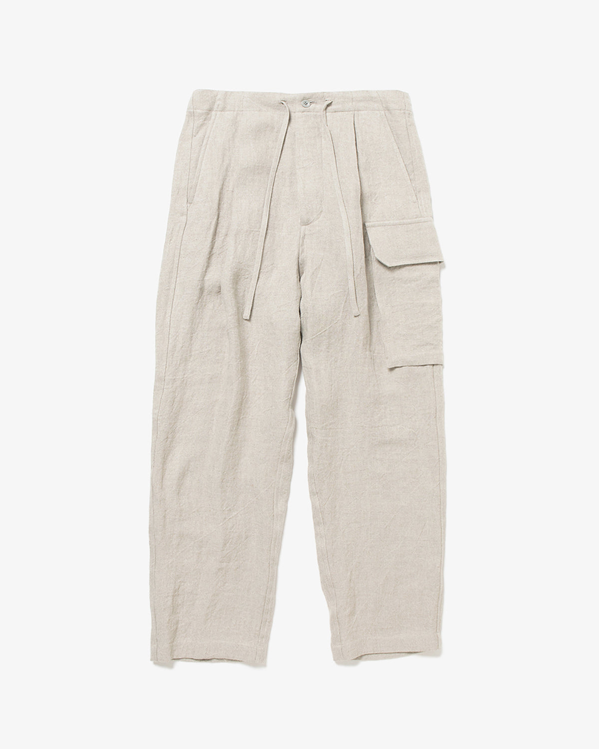 blurhms（ブラームス）Linen Twill 5P Easy Pants-