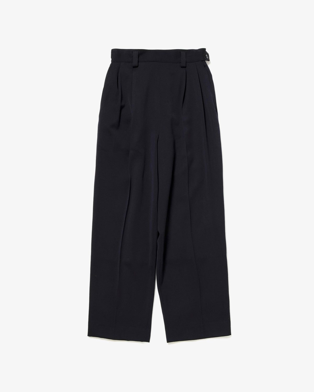 blurhms WOOL KERSEY POCKET TROUSERS-