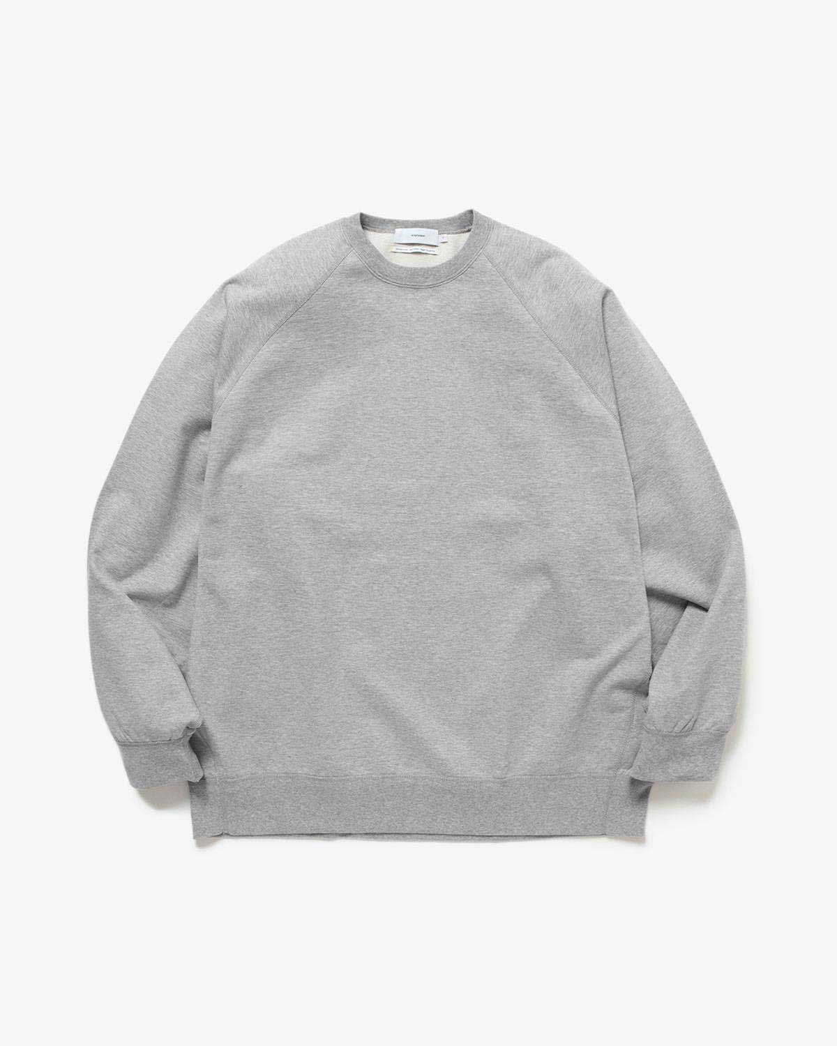 ULTRA COMPACT TERRY CREW NECK SWEATER